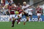 Pulgar e Calleri, em Flamengo x São Paulo, na final da Copa do Brasil<!-- NICAID(15548788) -->