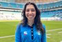 Heloíse Bordin, primeira mulher a comentar uma final de Gauchão na RBS TV, celebra o espaço no meio esportivo: "Que venham mais nessa onda"