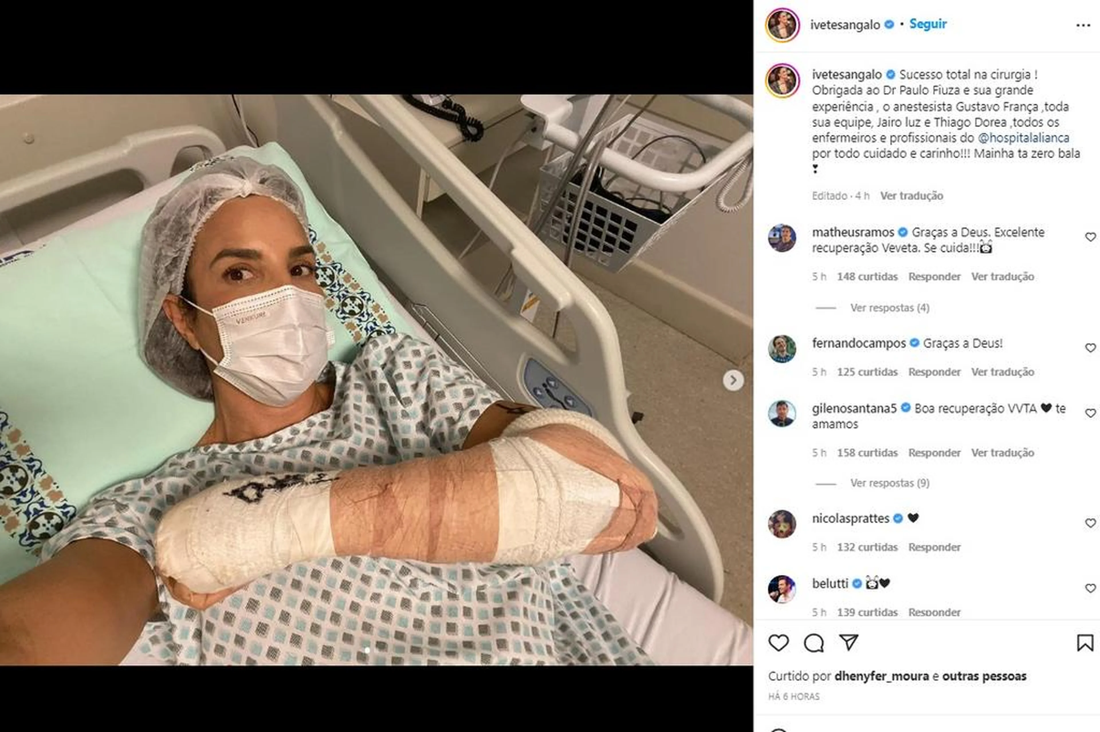 Instagram/@ivetesangalo / Reprodução