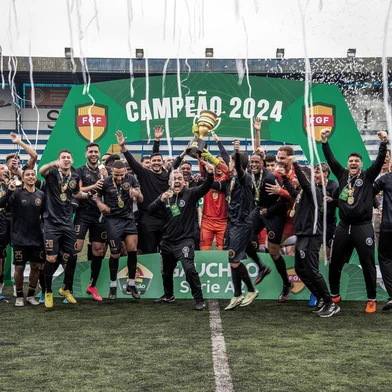 FOTO: WESLEY SANTOS Monsoon vence Pelotas nos pênaltis e conquista a Divisão de Acesso do Gauchão.Créditos: Wesley Santos/Monsson/DivulgaçãoIndexador: WESLEY SANTOS<!-- NICAID(15832155) -->