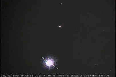 satélite militar americano é avistado no céu do Rio Grande do Sul