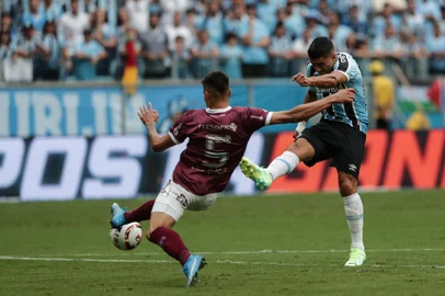 PORTO ALEGRE, RS, BRASIL, 08/04/2023-  Grêmio x Caxias: final do Gauchão 2023. Foto: André Ávila / Agencia RBS<!-- NICAID(15398038) -->