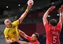 Brasil estreia com derrota no handebol masculino