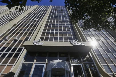 PORTO ALEGRE, RS, BRASIL, 11/04/2023- Sede IPE Saúde, Av. Borges de Medeiros. Foto: Lauro Alves  / Agencia RBS<!-- NICAID(15399403) -->