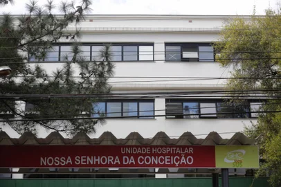 Porto Alegre, RS, Brasil, 11-08-2021: Visitas suspensas no Hospital Nossa Senhora da Conceição (GHC) após surto de covid-19 que causou quatro mortes. (Foto: Mateus Bruxel / Agência RBS)Indexador: Mateus Bruxel<!-- NICAID(14859794) -->