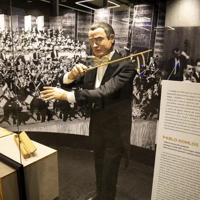 PORTO ALEGRE, RS, BRASIL, 14.11.2023: abertura do Memorial da OSPA. Foto: Camila Hermes/Agencia RBS<!-- NICAID(15597813) -->