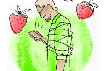 Ilustração de Deise Lume para a crônica "Medo de ficar de fora", de Pedro Guerra, a ser publicada na edição dos dias 9 e 10 de agosto, no caderno Almanaque.<!-- NICAID(16097469) -->