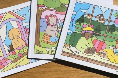 Os chamados Bobbie Goods são livros de desenhos para pintar que viralizaram na internet. Criadas por Bobbie Goveia, nos Estados Unidos, as ilustrações estão conquistando o público cada vez mais. <!-- NICAID(16120844) -->