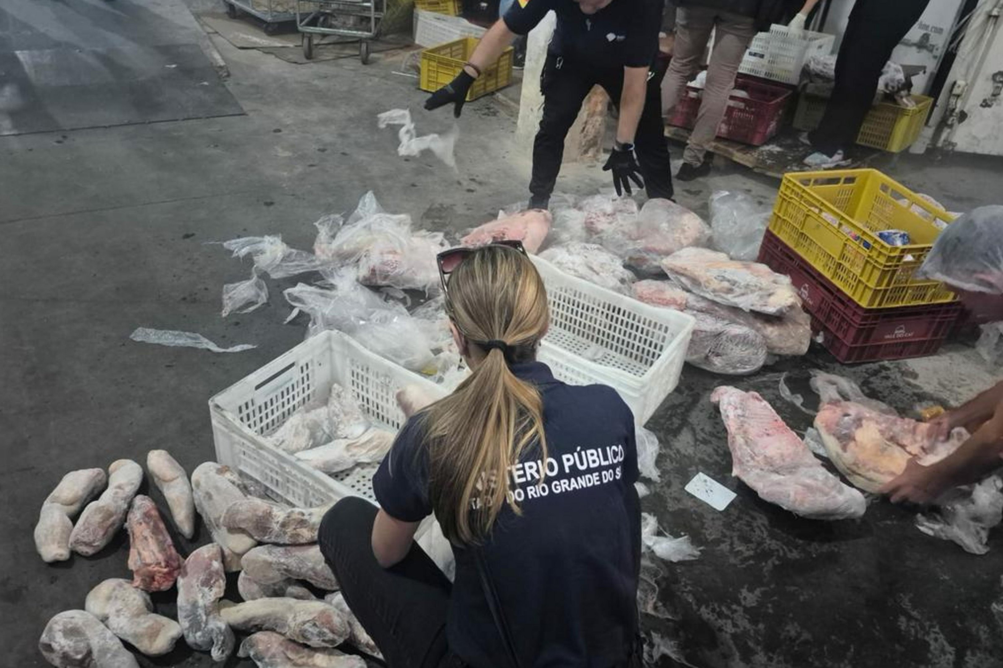 Oito toneladas de carne impr&oacute;pria para o consumo s&atilde;o apreendidas em Imb&eacute;, e dono de supermercado &eacute; preso