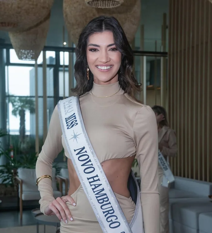 Antares Martins / Miss Universe Rio Grande do Sul / Reprodução Antares Martins / Miss Universe Rio Grande do Sul / Reprodução