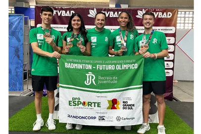 Recreio da Juventude bate recorde em competição internacional de Badminton. <!-- NICAID(16061178) -->