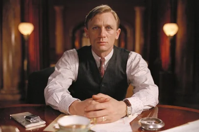 Estrada para Perdição (2002), de Sam Mendes, com Tom Hanks e Daniel Craig<!-- NICAID(14906546) -->