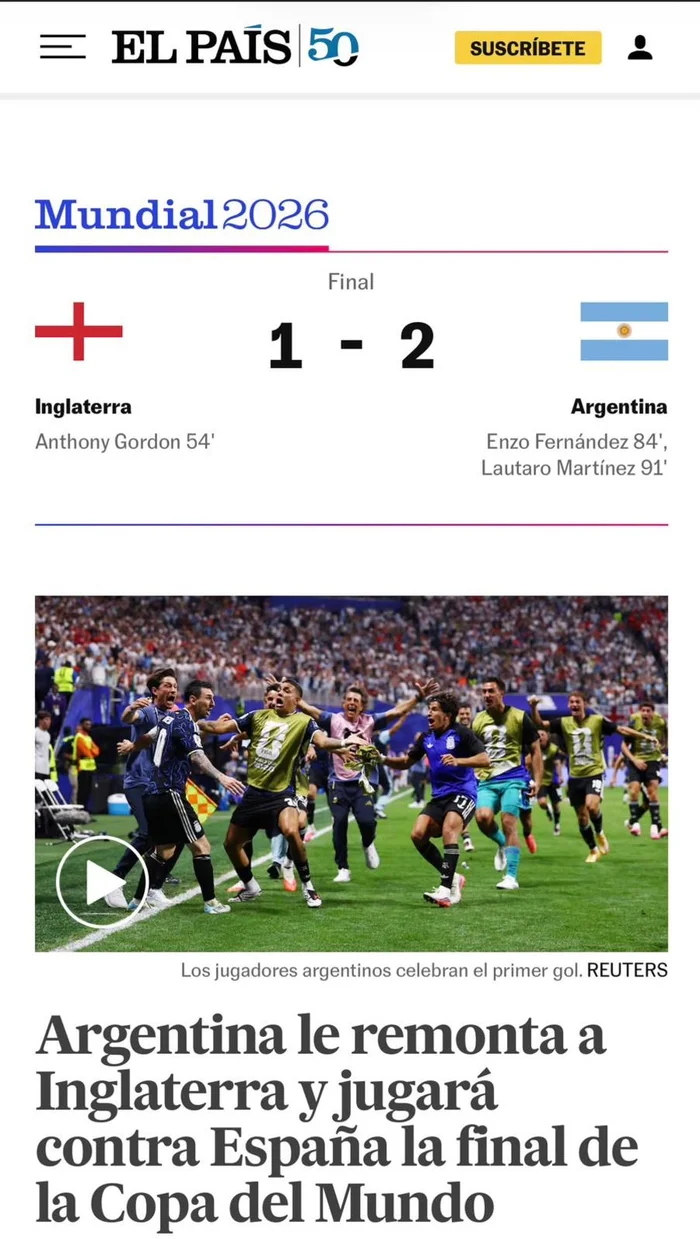 Reprodução / El País