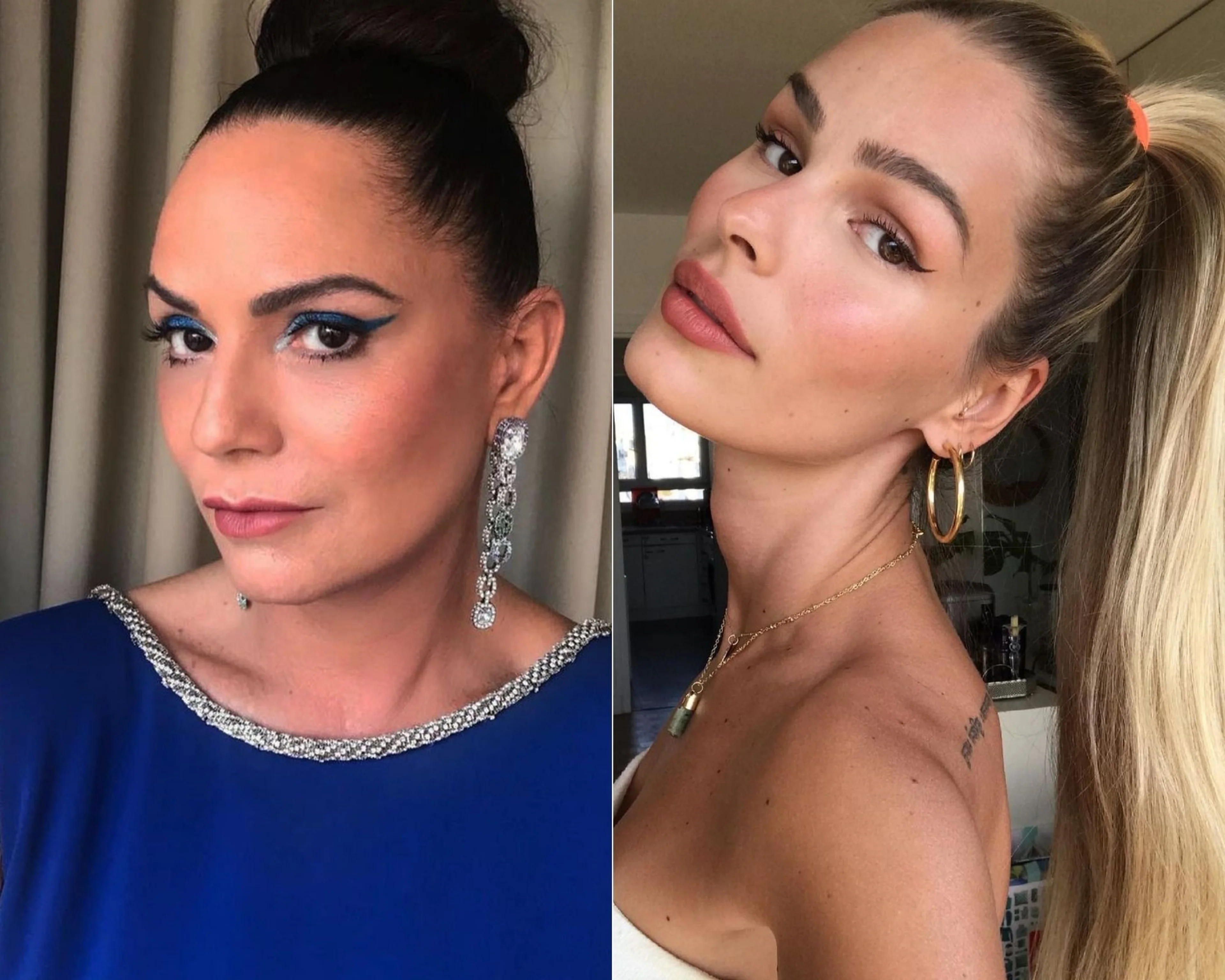 @luizabrunetoficial e @yasminbrunet1 Instagram/Reprodução