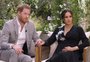 Meghan Markle diz que pessoas na família real se preocuparam com a cor escura da pele do filho dela com Harry