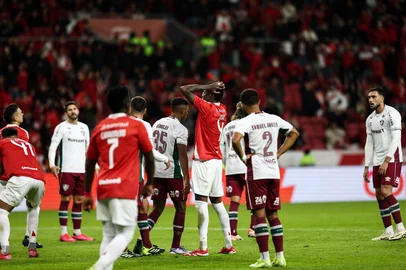 PORTO ALEGRE, RS, BRASIL, 30-07-2025: Inter e Fluminense, válido pela ida das oitavas de final da Copa do Brasil. Fotos: Duda Fortes/Agencia RBS<!-- NICAID(16091412) -->