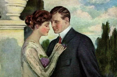 A Man & a Woman, de Clarence Underwood (1871-1921)<!-- NICAID(14962335) -->