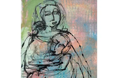 Obra da artista Tere Finger, que será sorteada na abertura da mostra Conexão e Significado<!-- NICAID(15086455) -->