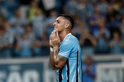 PORTO ALEGRE, RS, BRASIL, 02-12-2025: Grêmio vs Fluminense, na Arena, pelo Brasileirão Série A 2025. Fotos: Duda Fortes/Agência RBS<!-- NICAID(16178948) -->