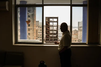 Porto Alegre, RS, BrasilEspecial Esqueletão. Andamento da operação de demolição do prédio Esqueletão<!-- NICAID(15874660) -->