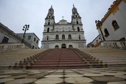 PORTO ALEGRE -RS - BR - 16.03.2020SINGULAR: Príncipe Custódio Joaquim de Almeidam que veio da cidade de Binin, atial Nigéria, para Porto Alegre, no príncipio do século XX.Igreja das Dores.FOTÓGRAFO: TADEU VILANI AGÊNCIARBS<!-- NICAID(14453251) -->