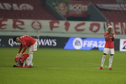 PORTO ALEGRE, RS, BRASIL, 22/07/2021- Inter x Olimpia: jogo das oitavas de final da Libertadores. Foto: André Ávila / Agencia RBS<!-- NICAID(14842679) -->