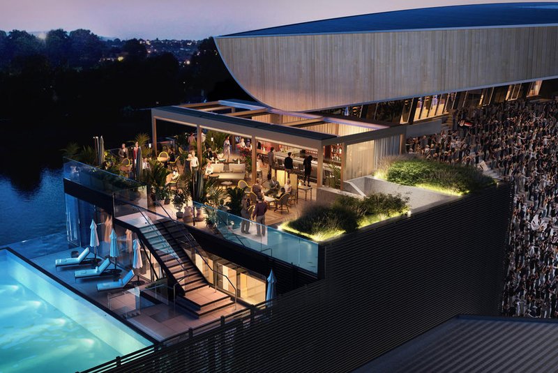 Fulham anuncia nova arquibancada com piscina e restaurante de luxo<!-- NICAID(15717970) -->