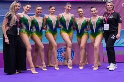 Brasil, ginástica rítmica, conjunto