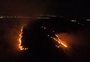 Incêndio de grandes proporções atinge vegetação às margens da BR-290, em Eldorado do Sul; veja vídeo