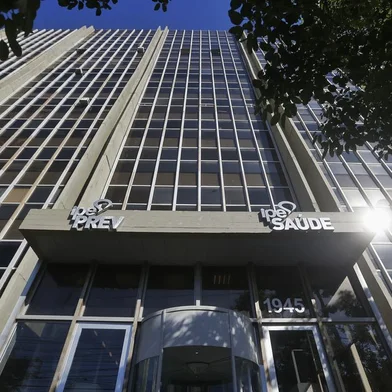 PORTO ALEGRE, RS, BRASIL, 11/04/2023- Sede IPE Saúde, Av. Borges de Medeiros. Foto: Lauro Alves  / Agencia RBS<!-- NICAID(15399403) -->