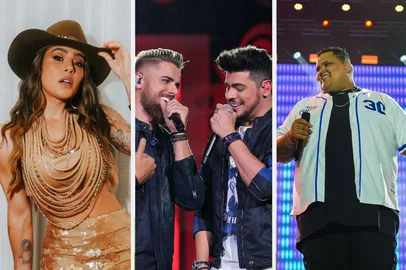 Montagem de Lauana Prado, Zé Neto & Cristiano e Menos é Mais para a Oktoberfest de Igrejinha<!-- NICAID(16024620) -->