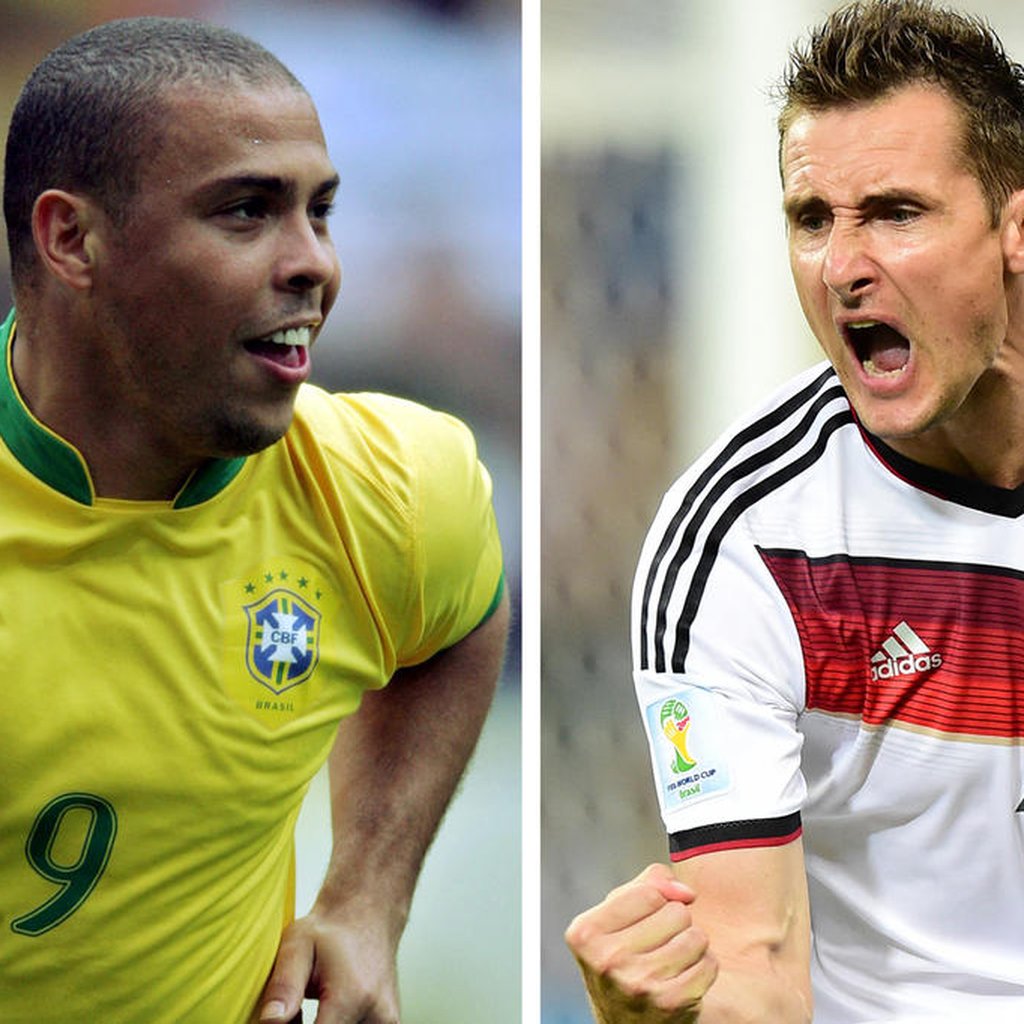 Os 7 maiores artilheiros brasileiros na história da Copa do Mundo