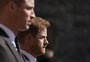 Kate Middleton ajudou William e Harry a conversarem no funeral de Philip, diz jornal