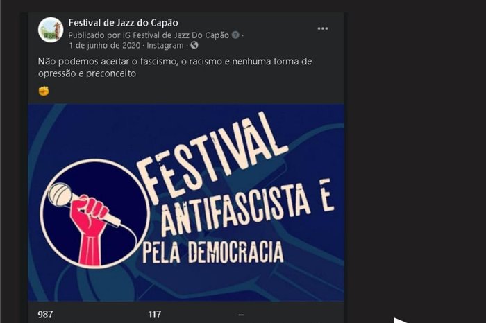 Festival de Jazz do Capão / Facebook/Reprodução