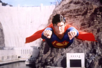 Christopher Reeve em Superman: O Filme (1978)<!-- NICAID(15871831) -->