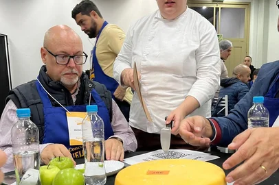 Concurso do queijo e do doce de leite artesanal do Rio Grande do Sul, na Casa de Cultura Mário Quintana, em Porto Alegre<!-- NICAID(16295838) -->
