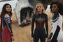 (L-R): Iman Vellani as Ms. Marvel/Kamala Khan, Brie Larson as Captain Marvel/Carol Danvers, and Teyonah Parris as Captain Monica Rambeau in Marvel Studios' THE MARVELS. Photo courtesy of Marvel Studios. Â© 2023 MARVEL.<!-- NICAID(15598707) -->