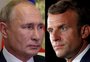Em ligação, Macron e Putin concordam em tentar garantir cessar-fogo no leste da Ucrânia e realizar cúpula urgente