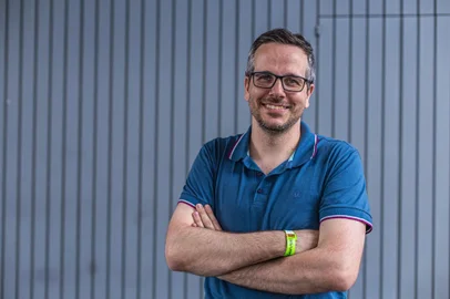 Flávio Steffens, sócio-diretor de relacionamento do Vakinha, palestrante e empreendedor. Foto: Vini Waknin / Divulgação<!-- NICAID(15537973) -->