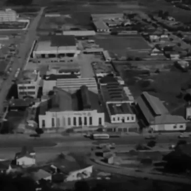 Fábrica da Wallig, em 1965, na Avenida Assis Brasil
