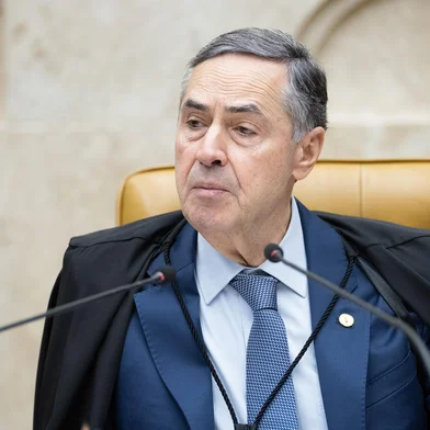 Ministro Luís Roberto Barroso preside sessão plenária no STF em 26 de junho de 2024. Foto: Andressa Anholete/STF/DivulgaçãoIndexador: SCO/STF<!-- NICAID(15798774) -->