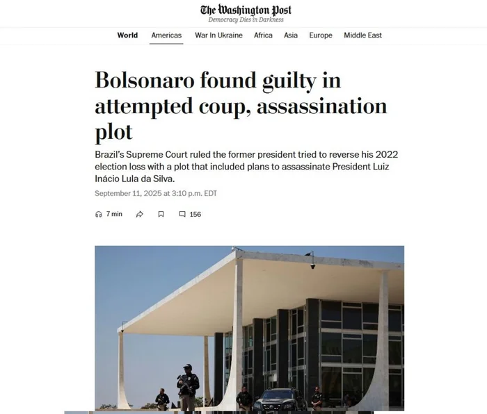 The Washington Post / Reprodução