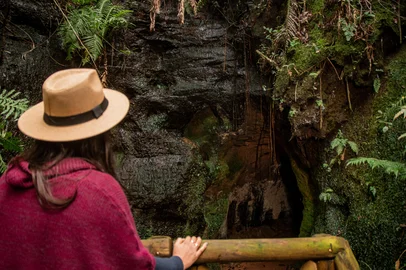 Uma paleotoca descoberta pela Almadén em novembro de 2022 é a grande atração do novo roteiro turístico da vinícola em Santana do Livramento, na Campanha Gaúcha.<!-- NICAID(16083971) -->