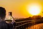 PORTO ALEGRE, RS, BRASIL - 19/08/2021O trecho revitalizado da orla é a "musa" do funcionário público Edson Peixoto, 53 anos, que já chegou a ir todos os dias para fotografar o por do sol.<!-- NICAID(14867041) -->