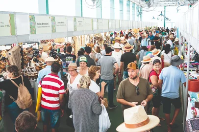 Setor acolhe 224 expositores com produções de várias regiões<!-- NICAID(16241000) -->