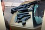Armamento pesado utilizado por bandidos em tiroteio junto ao Hospital Cristo Redentor foi contrabandeado do Uruguai