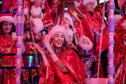 Giulia Perachi apresenta o especial Na Trilha do Natal na RBS TV<!-- NICAID(16181072) -->