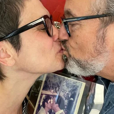 Sandra Annenberg e Ernesto Paglia celebram 27 anos de casados <!-- NICAID(15547510) -->