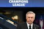 Real Madrid's Italian coach Carlo Ancelotti reacts ahead of the UEFA Champions League second leg semi-final football match between Manchester City and Real Madrid at the Etihad Stadium in Manchester, north west England, on May 17, 2023. (Photo by Paul ELLIS / AFP)Editoria: SPOLocal: ManchesterIndexador: PAUL ELLISSecao: soccerFonte: AFPFotógrafo: STF<!-- NICAID(15431637) -->