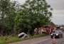 Motorista morre ao ser arremessado para fora de carro em acidente na RS-239
